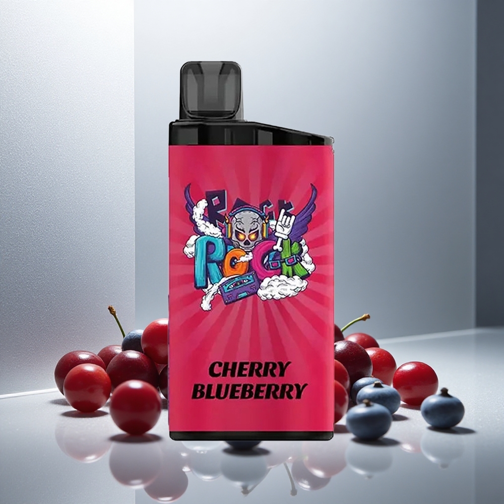 IGET Bar 3500 Pofov Enkratna Vapa Češnja Borovnica, 1400 mAh, 78g