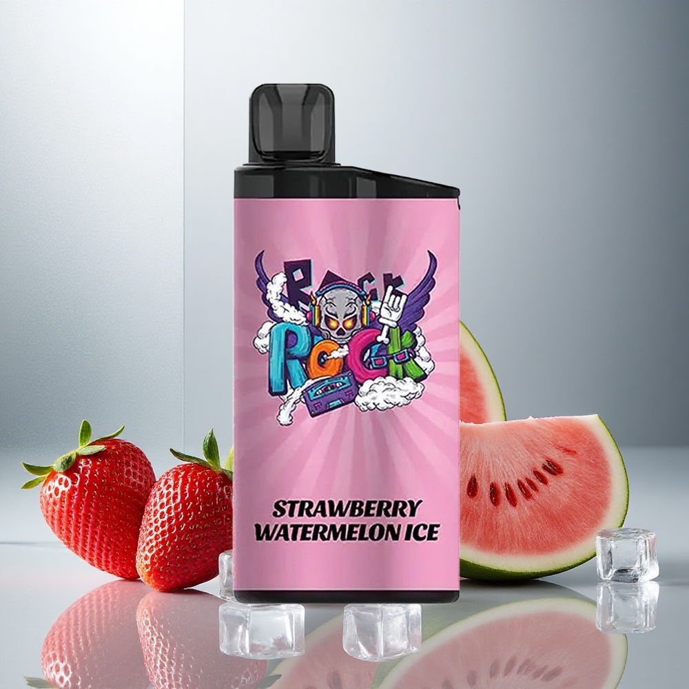 IGET Bar 3500 Pufov Enkratna E-cigareta Jagoda Lubenica Led 1400 mAh