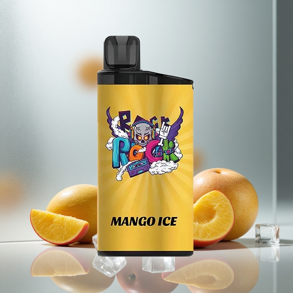 IGET Bar 3500 Pufov Enkratna E-cigareta Mango Led 1,2 Ohm Mesh Coil 1400 mAh