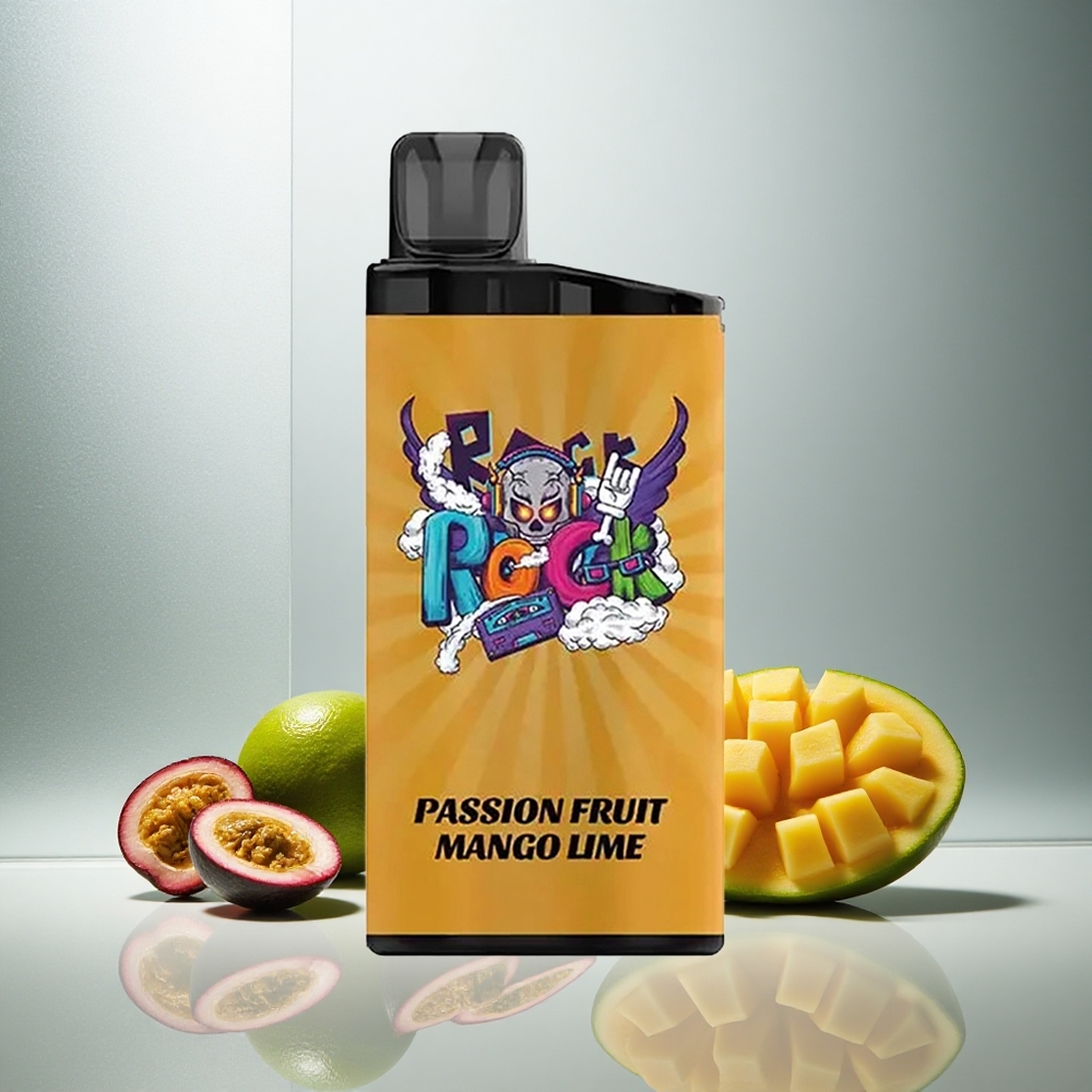 IGET Bar 3500 Pufov Enkratna E-cigareta Pasijonka Mango Limeta, 1400 mAh, 78g