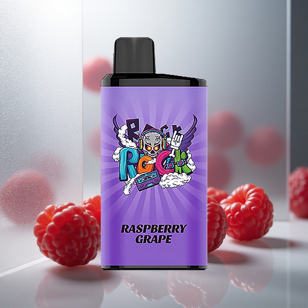 IGET Bar Pro 10000 Pofov Enkratna Vape Malina Grozdje 2000 mAh 93 g
