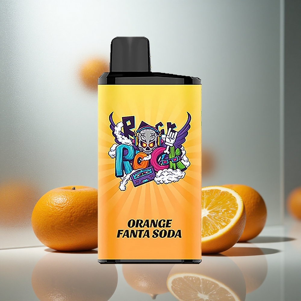 IGET Bar Pro 10000 Pufov Enkratna E-cigareta Oranžna Fanta Soda 2000 mAh