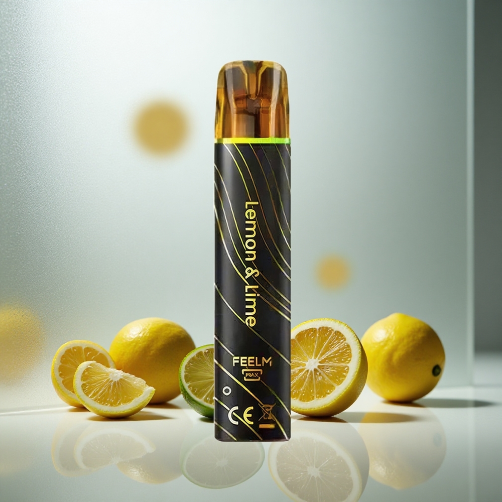 JNR Črna&Zlata 600+200 Pufov Enkratna Vape Limona & Limeta 800 Pufov 2mlE-tekočine