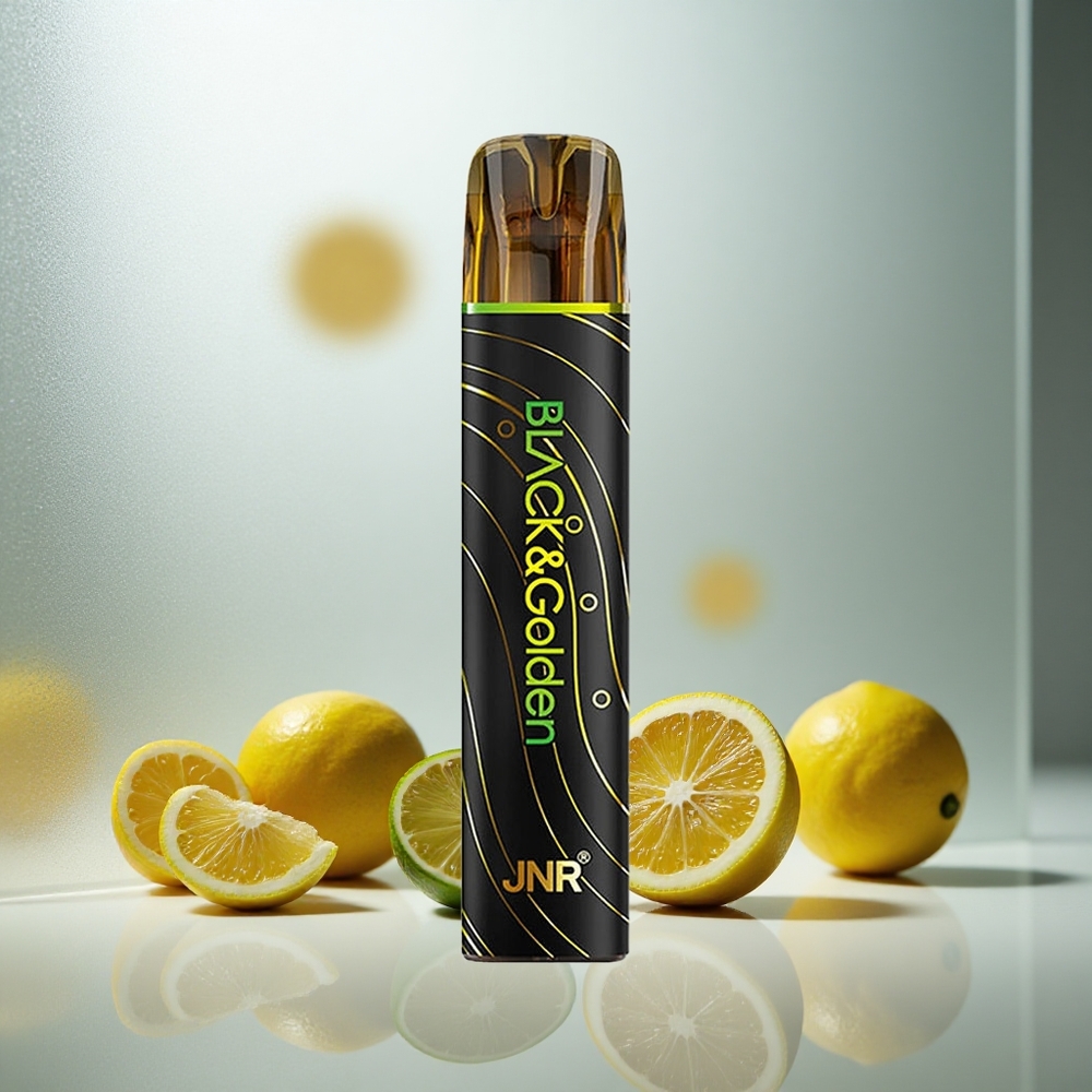 JNR Črna&Zlata 600+200 Pufov Enkratna Vape Limona & Limeta 800 Pufov 2mlE-tekočine