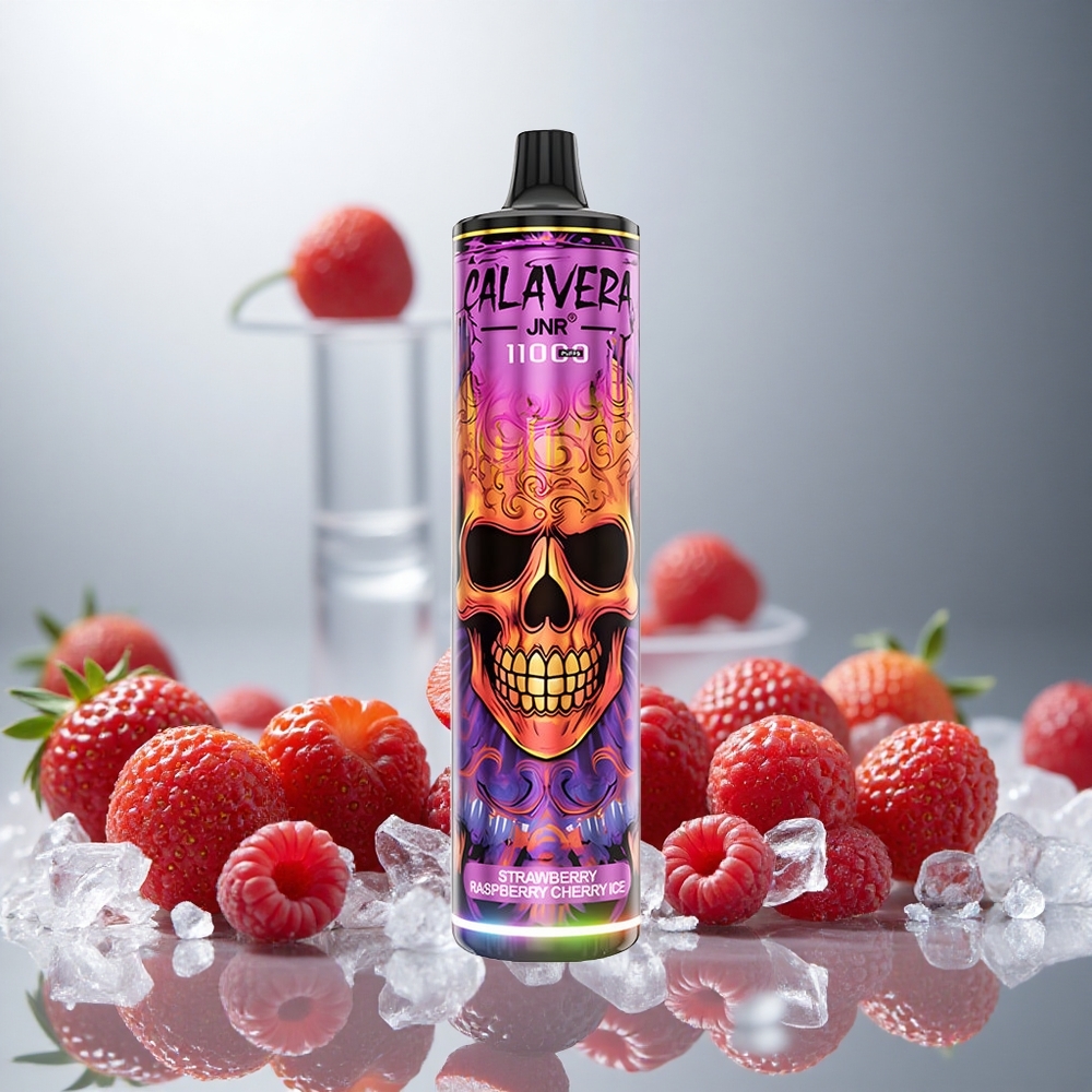 JNR Calavera 11000 Puffov Enkratna Vape Jagoda Malina Češnja Led z Type-C in 850mAh