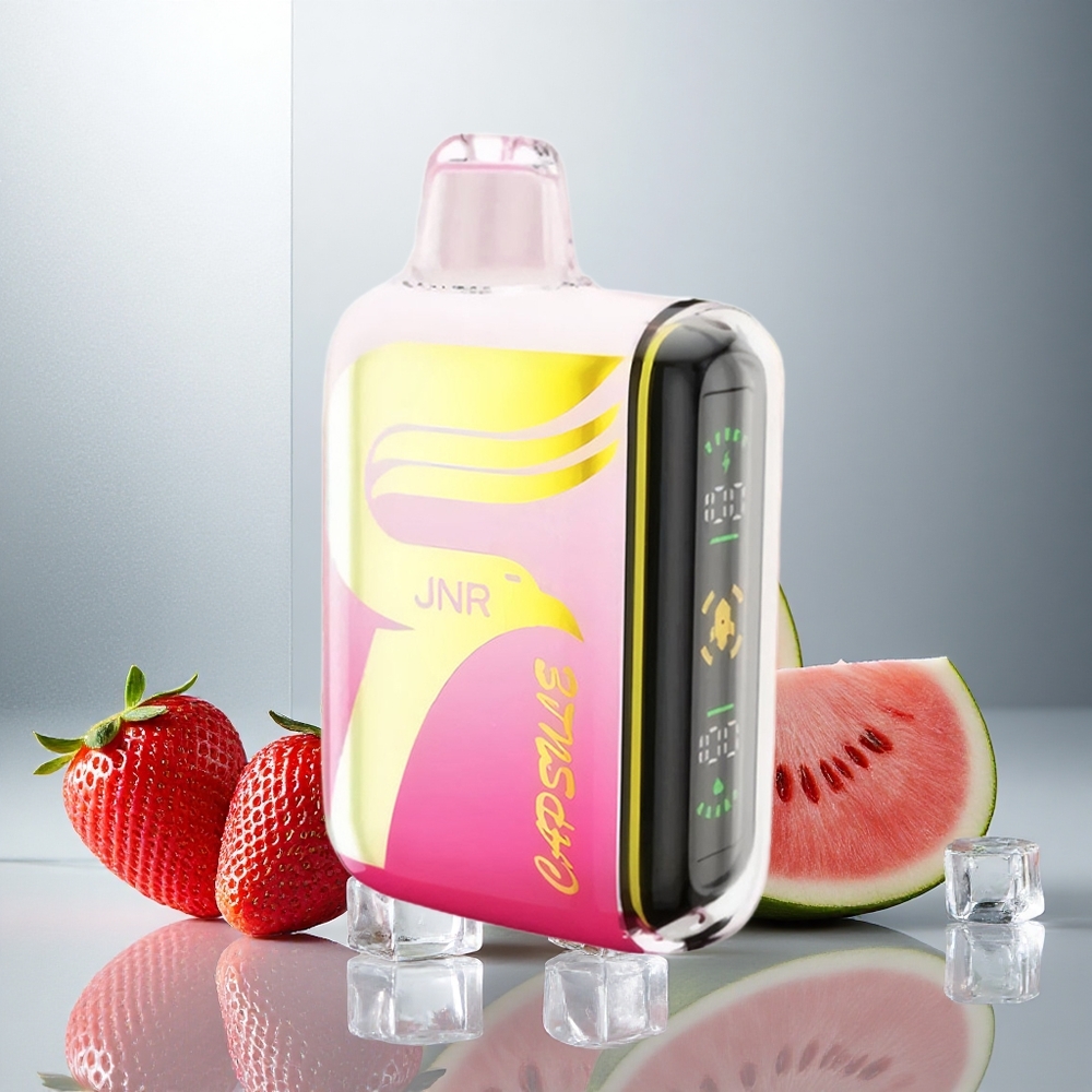 JNR Capsule 15000 Puffs Enkratna Vape Jagoda Lubenica Led 850mAh 20ml