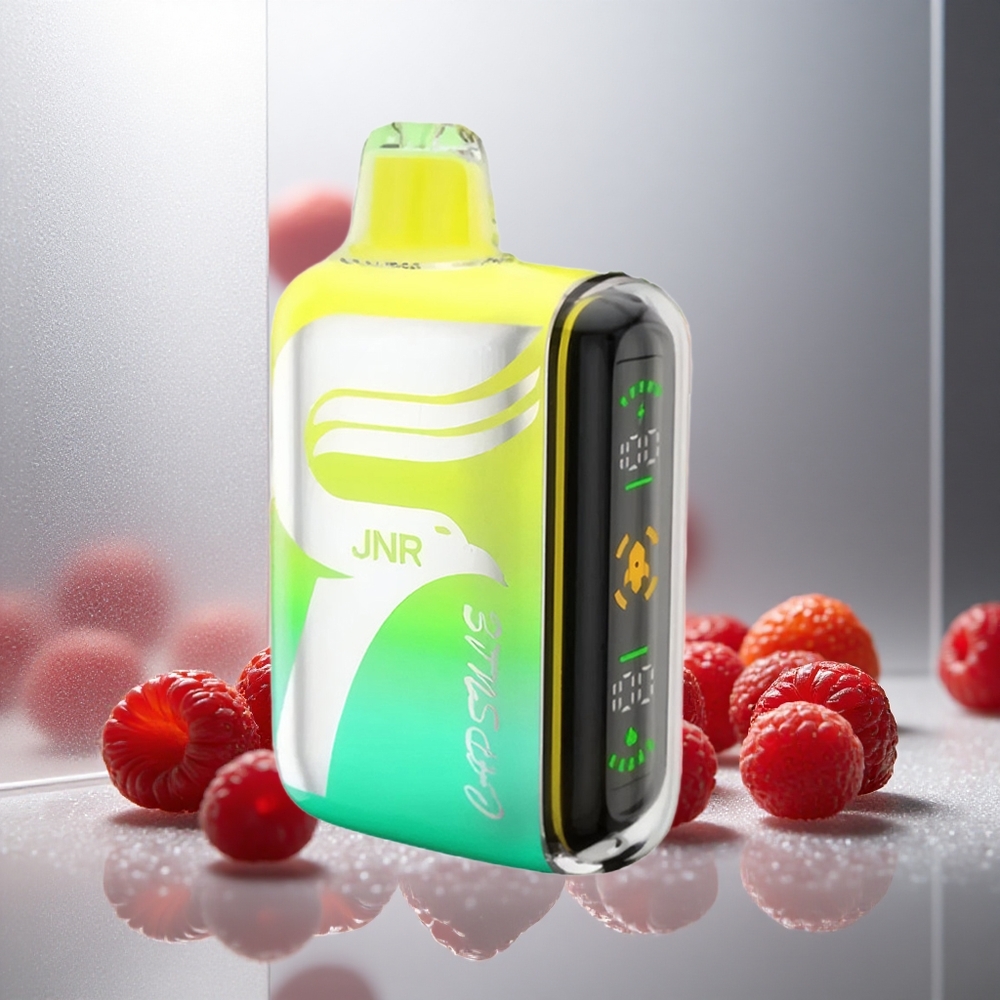 JNR Capsule 15000 Pufov Enkratna Vape Jagoda Malina Češnja 20ml 850mAh
