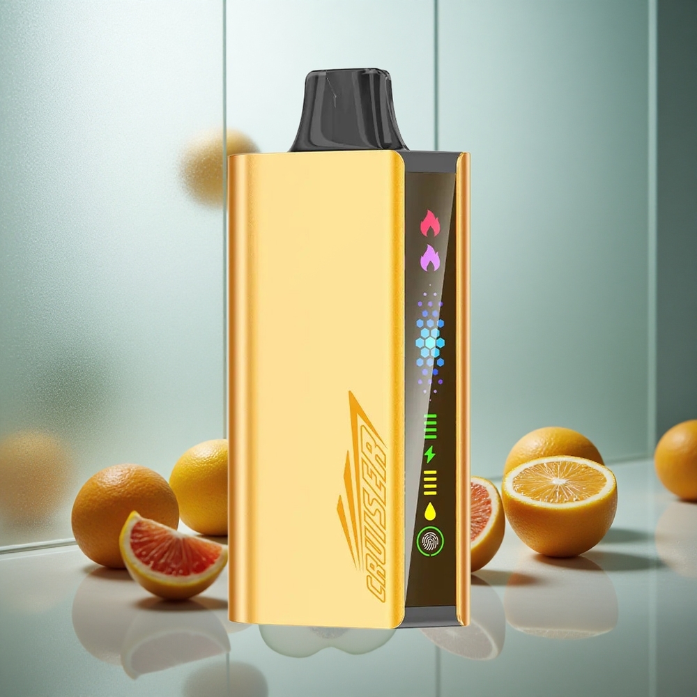 JNR Cruzer 12000 Pufov Enkratna E-cigareta Brez Polnjenja Hladna Meta z 3500 mAh Baterijo in 25ml E-tekočine