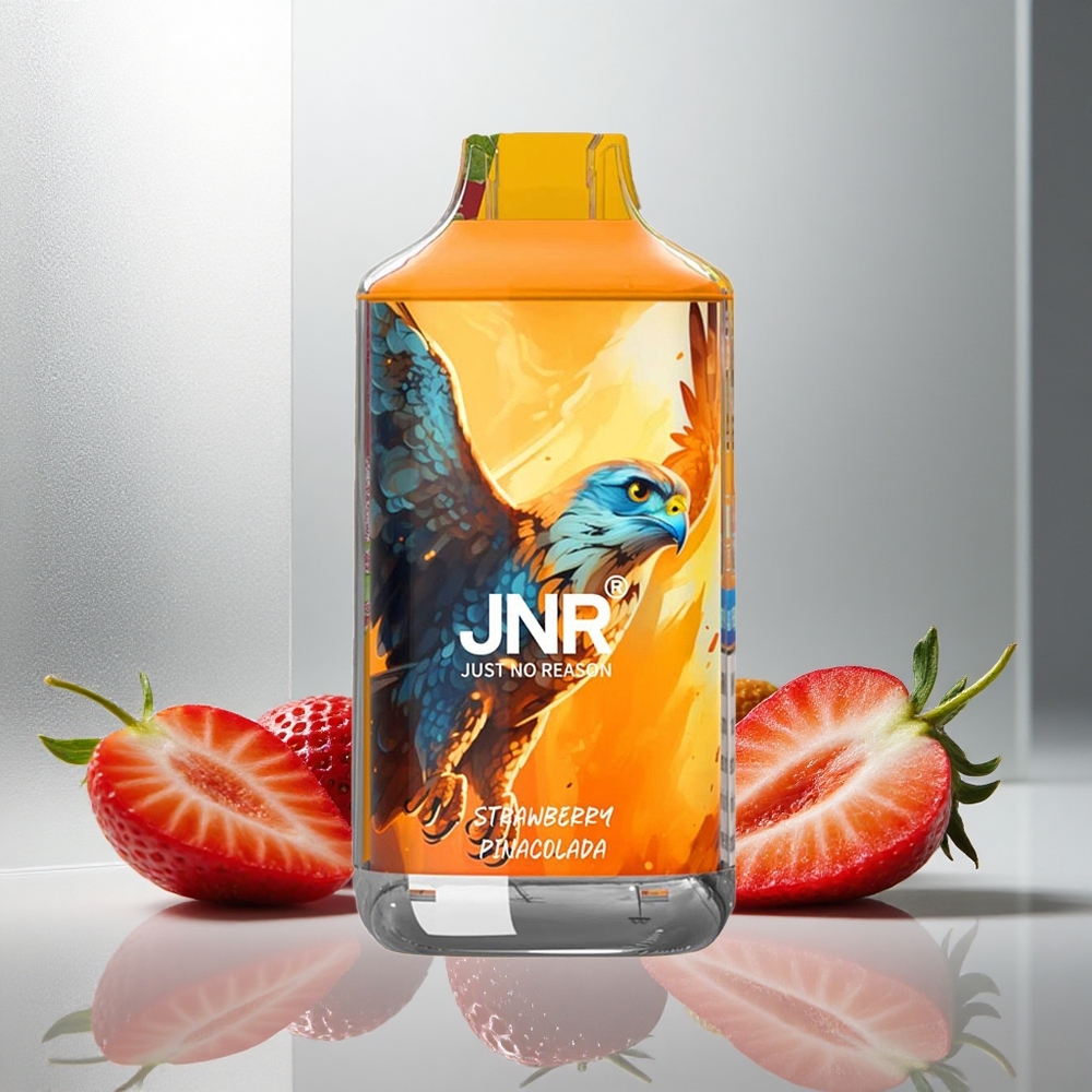 JNR Falcon 16000 Pufov Enkratna Vape Jagoda Pina Kolada 22ml 0%/2% Nikotina
