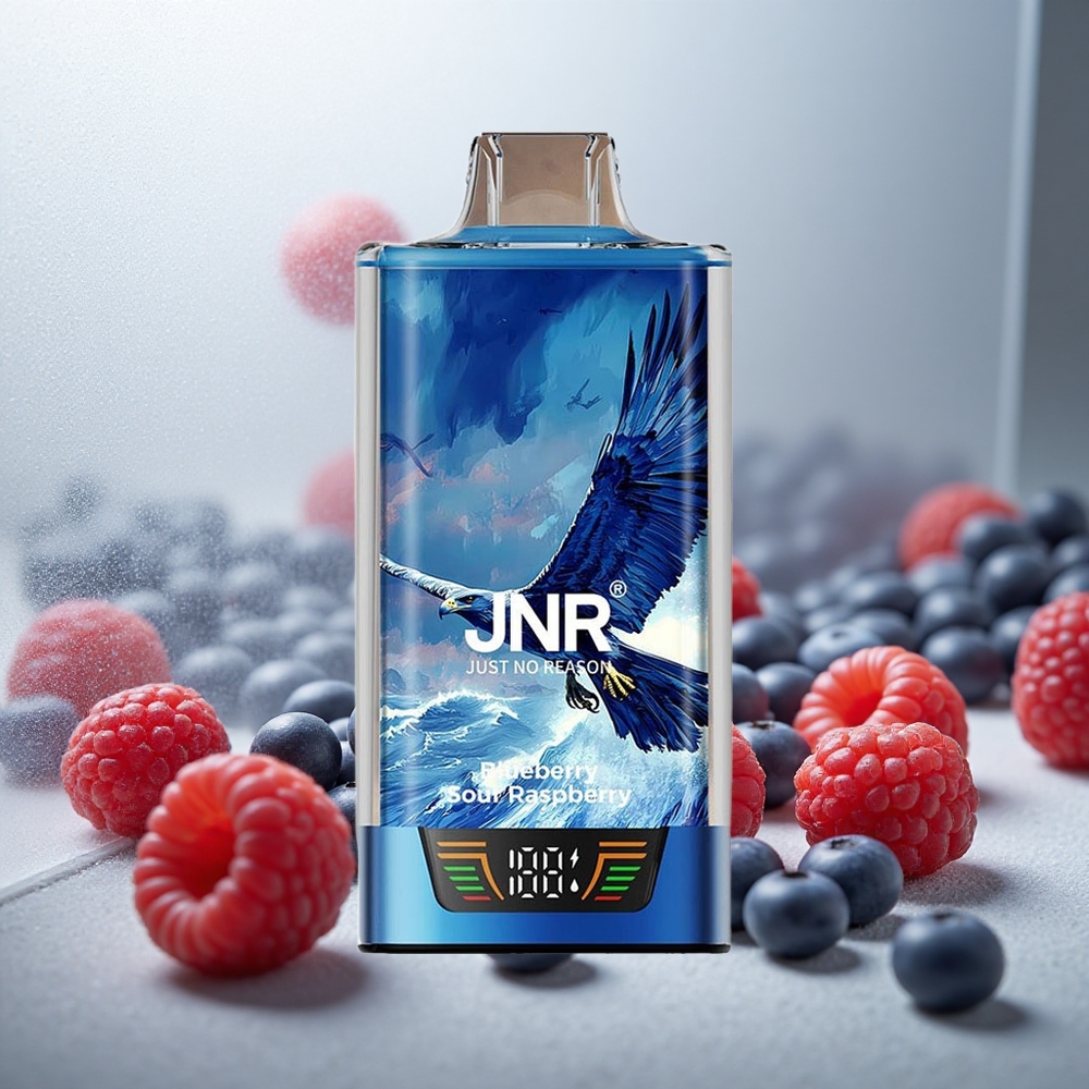 JNR Falcon Pro 28000 Enkratna E-cigareta Borovnica-Kisla Malina 30ml 5% Nikotina