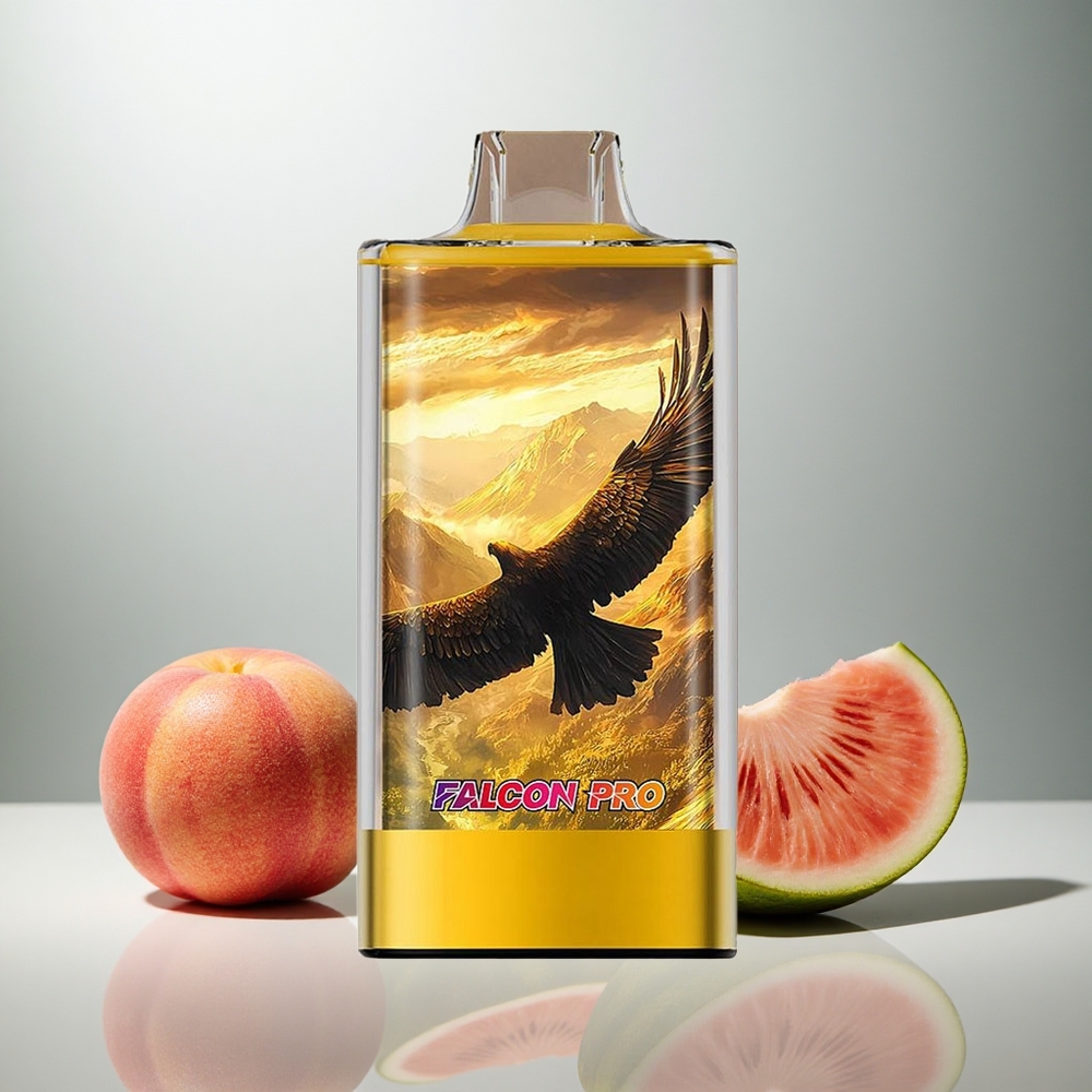 JNR Falcon Pro 28000 Enkratna E-cigareta Breskva Mango Lubenica 30ml 5% Nikotina
