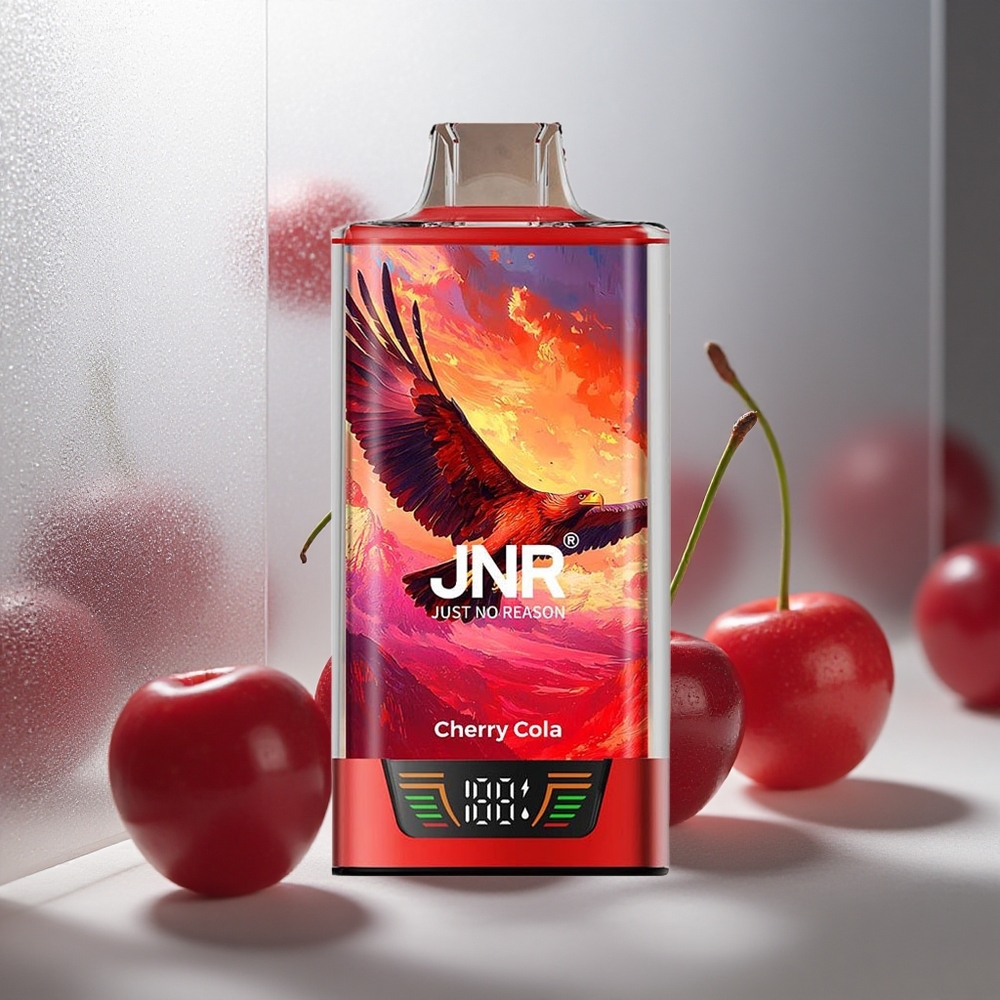 JNR Falcon Pro 28000 Enkratna Vape Češnjeva Kola 30ml/950mAh