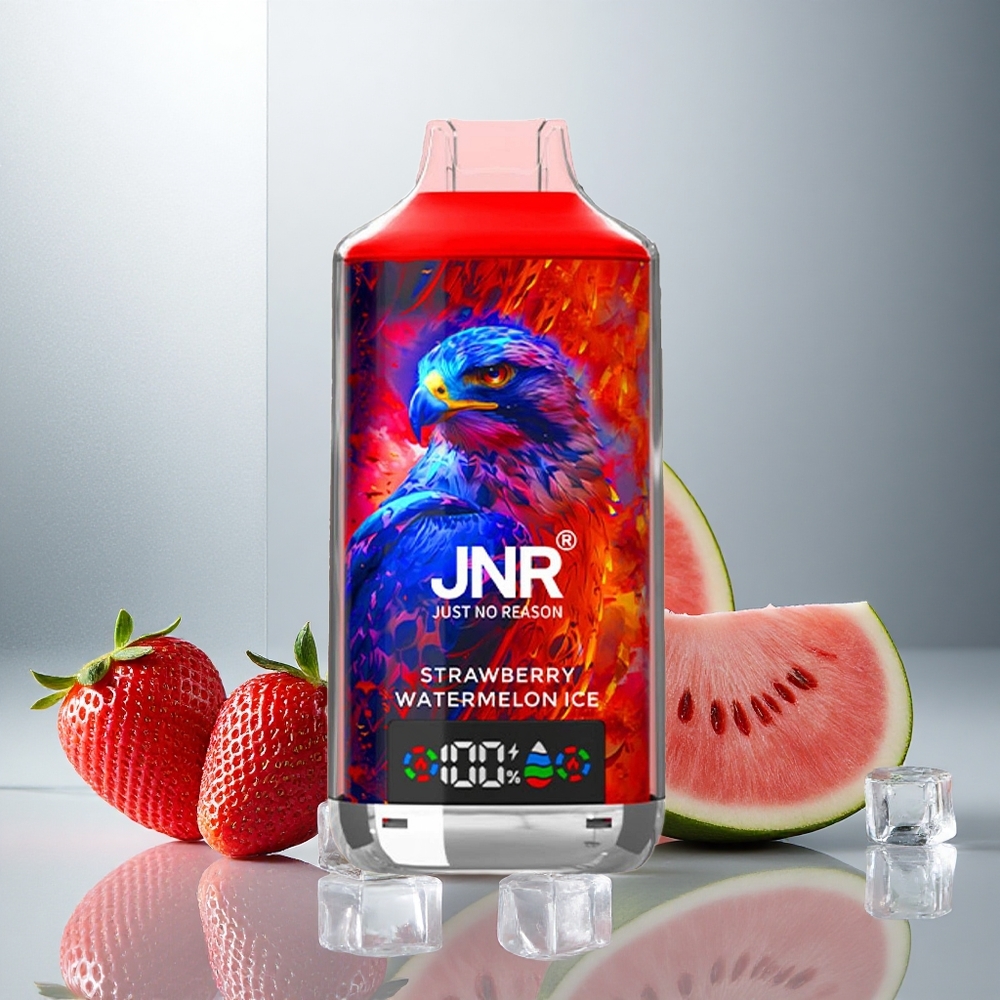 JNR Falcon X 18000 Pofov Enkratna Vape Jagoda Lubenica Led z 24ml E-tekočine in 750mAh Baterijo