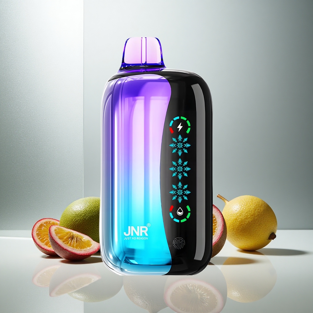 JNR Flex Ice 21000 Puffi Enkratna Vape Kivi Pasijonka Guava Nastavljiv Led 26ml