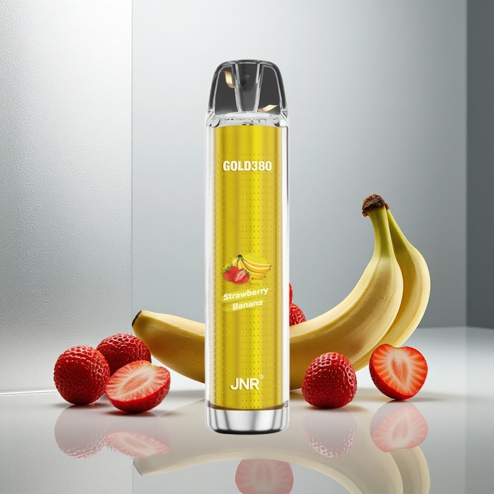 JNR Glod380 6000 Pofov Enkratna Vape Jagoda Banana 1500mAh 13mlE-tekočine