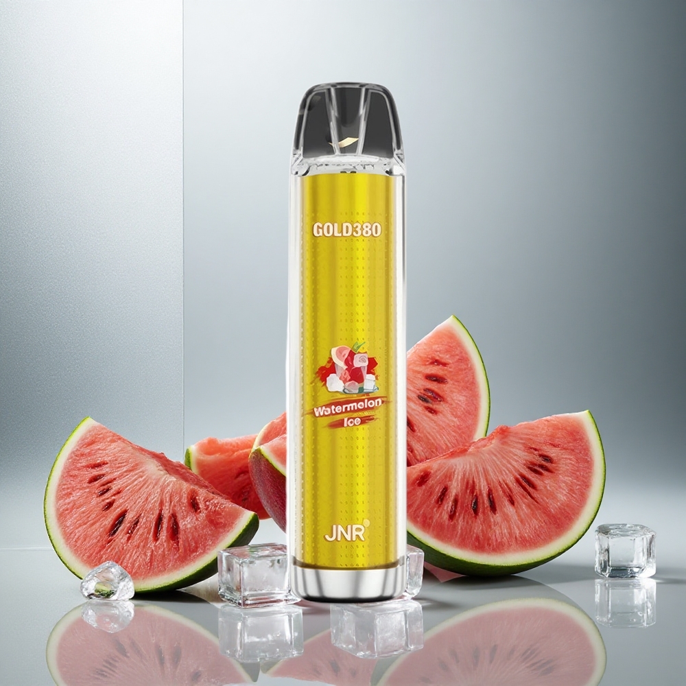 JNR Glod380 6000 Pufi Enkratna E-cigareta Lubenica Led 1500mAh 13mlE-tekočine
