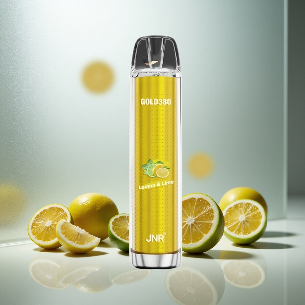 JNR Glod380 6000 Pufov Enkratna E-cigareta Limeta Limona 13ml 1500mAh