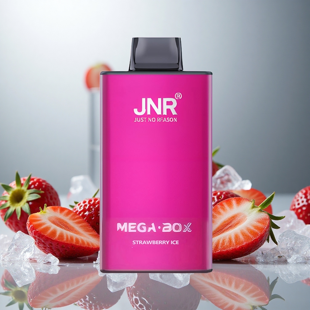 JNR Mega Box 25000 Pofov Enkratna Vape Jagodni Led z 30ml E-tekočine in 850mAh Baterijo
