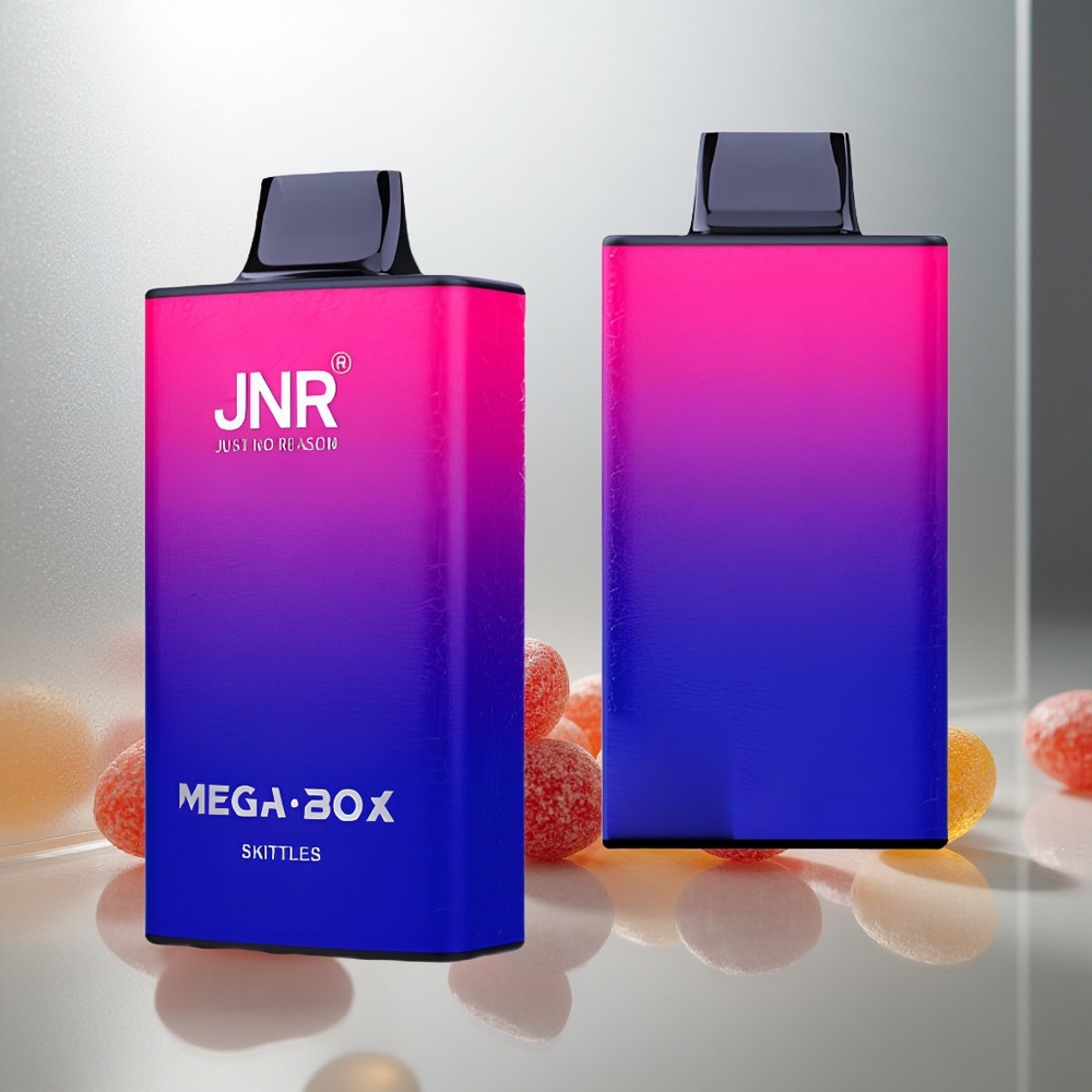 JNR Mega Box 25000 Potegov Enkratna Vapa Skittle z 30ml E-tekočine in 850mAh Baterijo