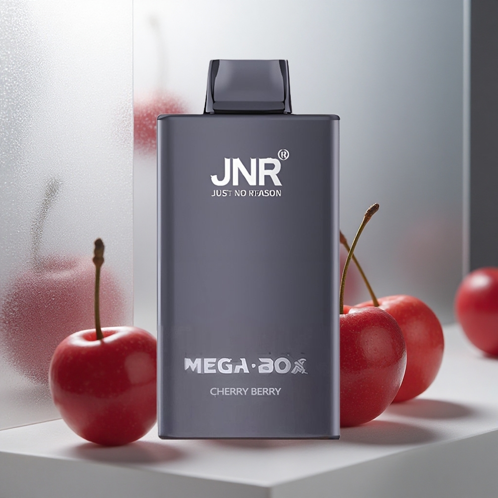 JNR Mega Box 25000 Puffov Enkratna Vape Češnja-Jagoda z 30ml E-tekočine in 850mAh Baterijo