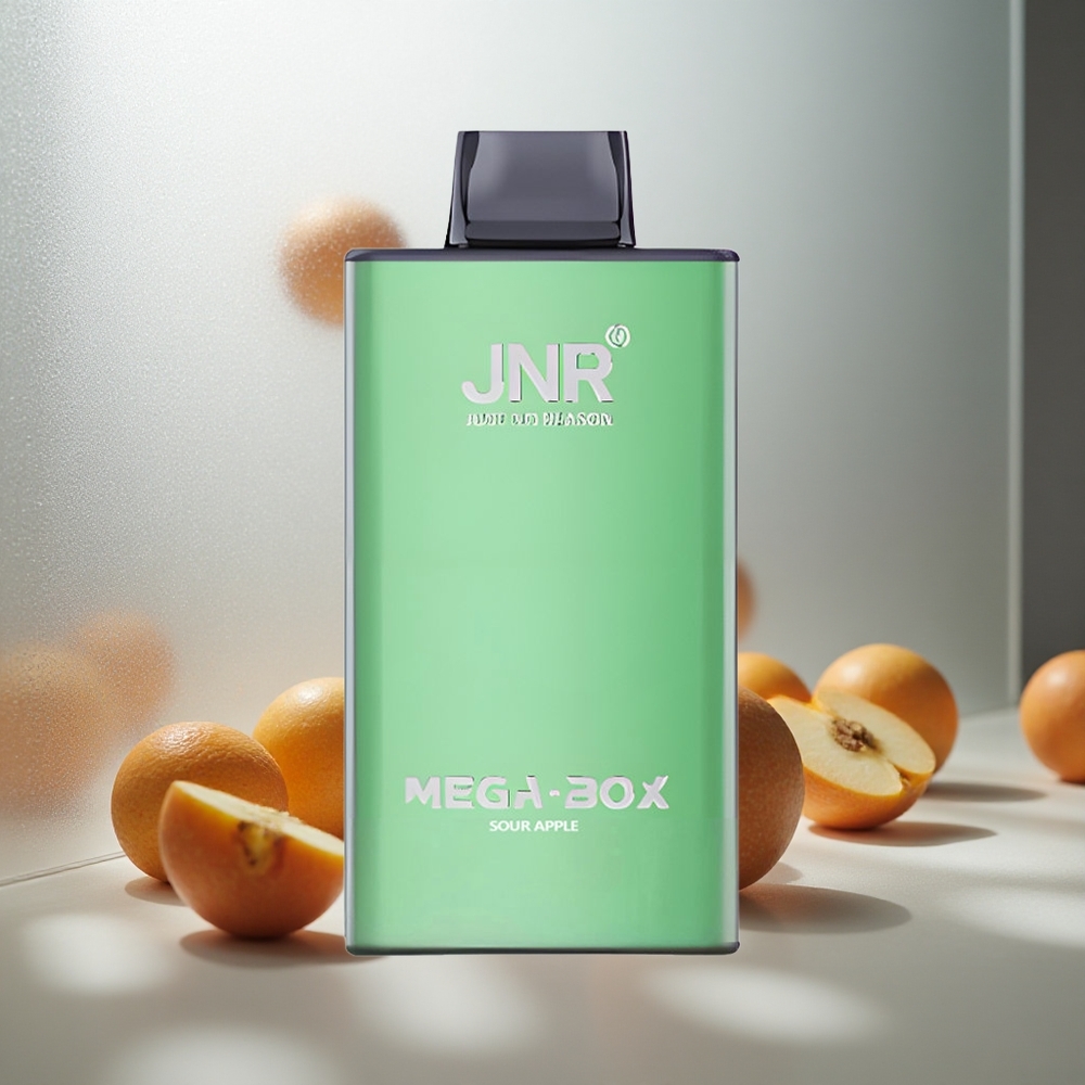 JNR Mega Box 25000 Puffs Enkratna Vape Kislo Jabolko 30ml 850mAh