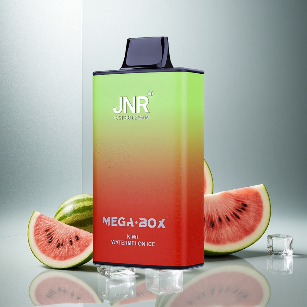 JNR Mega Box 25000 Puffs Enkratna Vape Kivi Lubenica Led z 850mAh Baterijo in 30ml E-tekočine