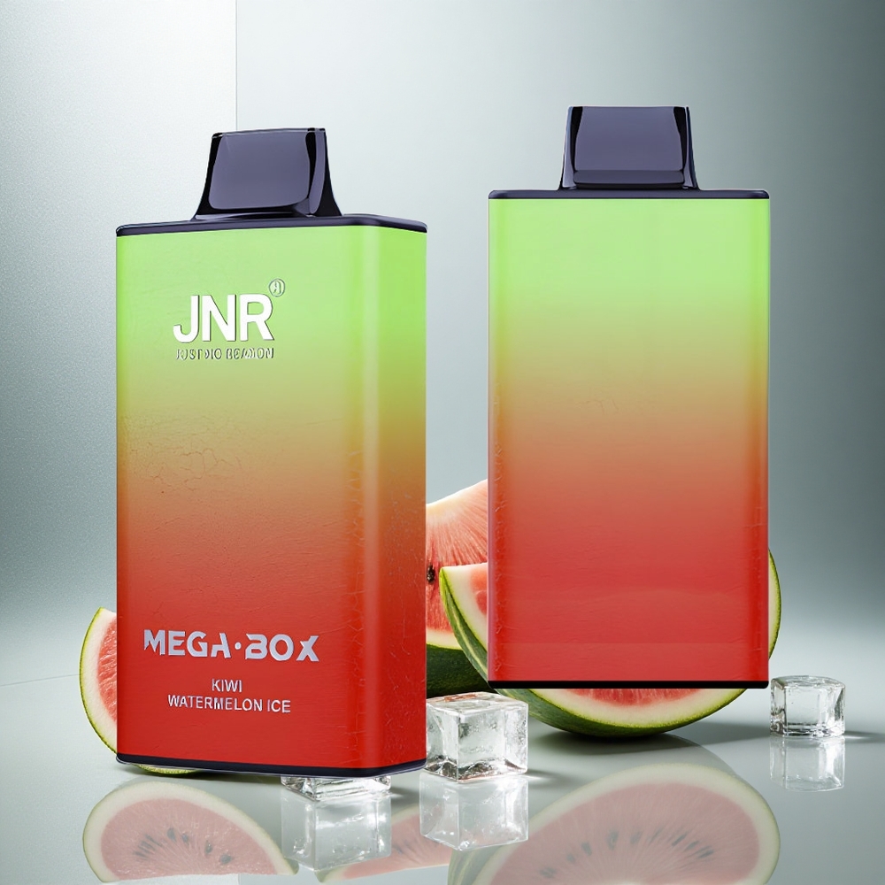 JNR Mega Box 25000 Puffs Enkratna Vape Kivi Lubenica Led z 850mAh Baterijo in 30ml E-tekočine