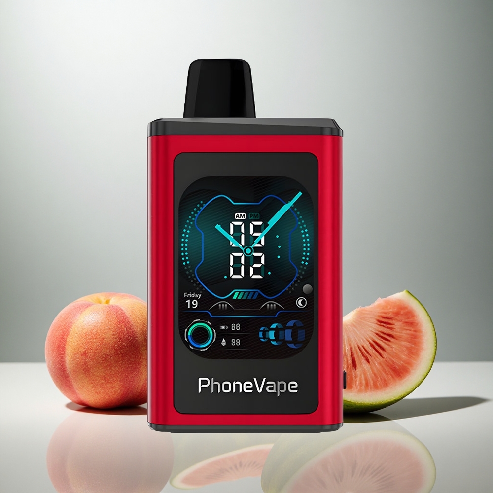 JNR PhoneVape 30000 potegov Enkratna e-cigareta breskeva mango lubenica 850mAh Type-C polnljiva baterija Turbo način
