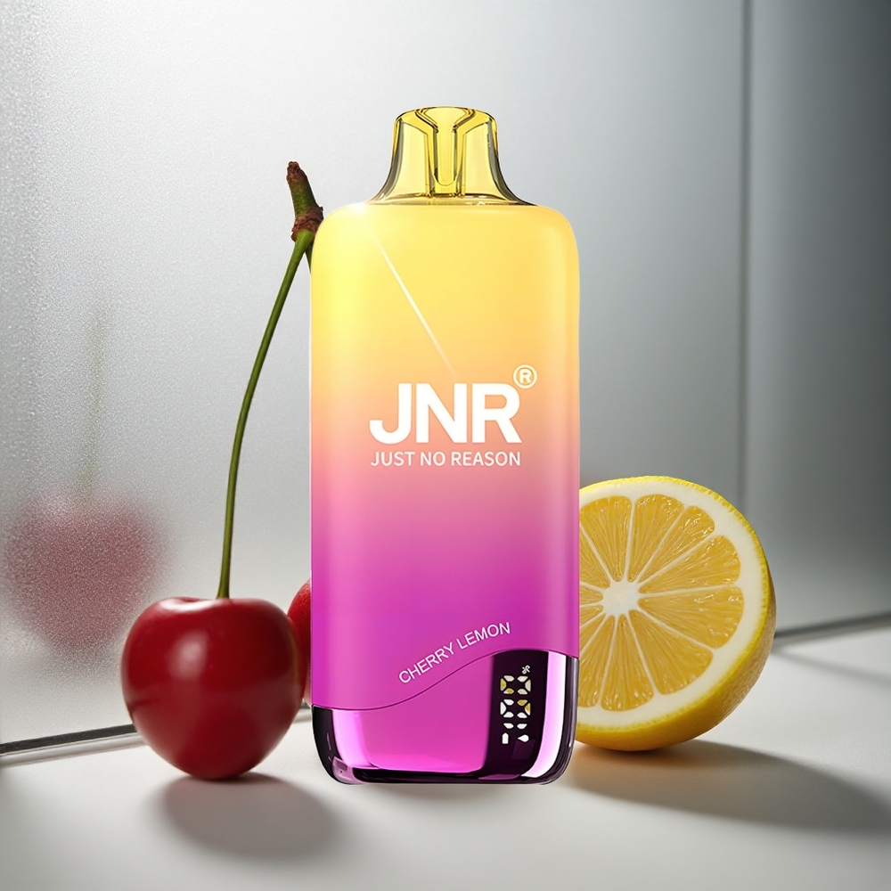 JNR Rainbow 10500 Puf Enkratna Vapa Češnja Limona z 18ml E-tekočine in 600mAh Baterijo