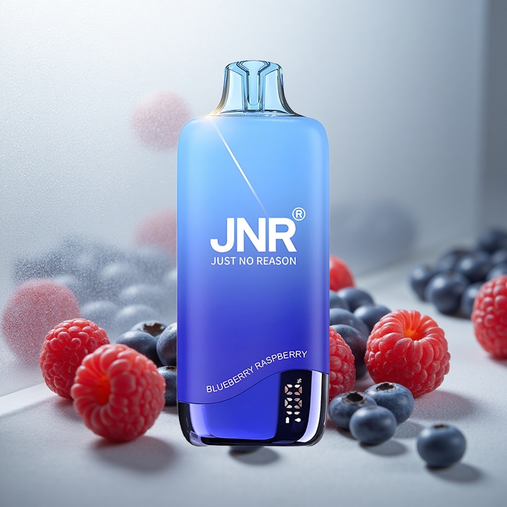 JNR Rainbow 10500 Puf Enkratna Vape Borovnica Malina z 18ml e-Tekočino in 600mAh Baterijo