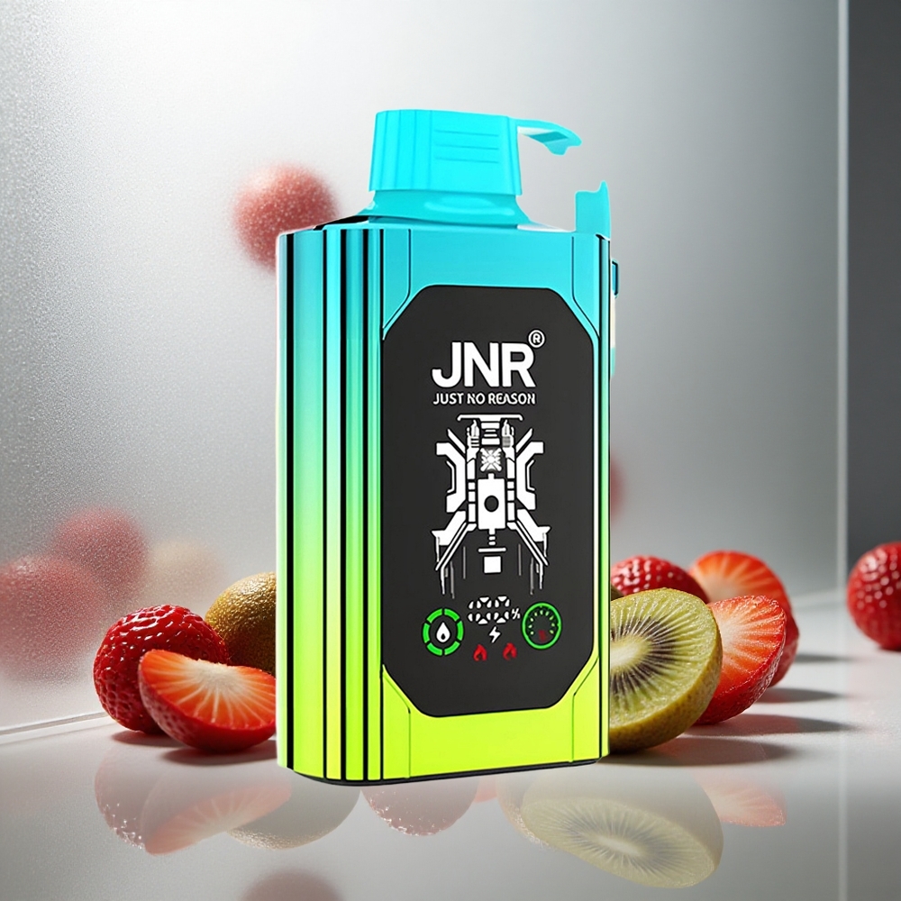 JNR Shisha Hookah Box 20500 Pufov Enkratna Vape Jagoda Kivi z 25ml E-tekočine in 1000mAh Baterijo