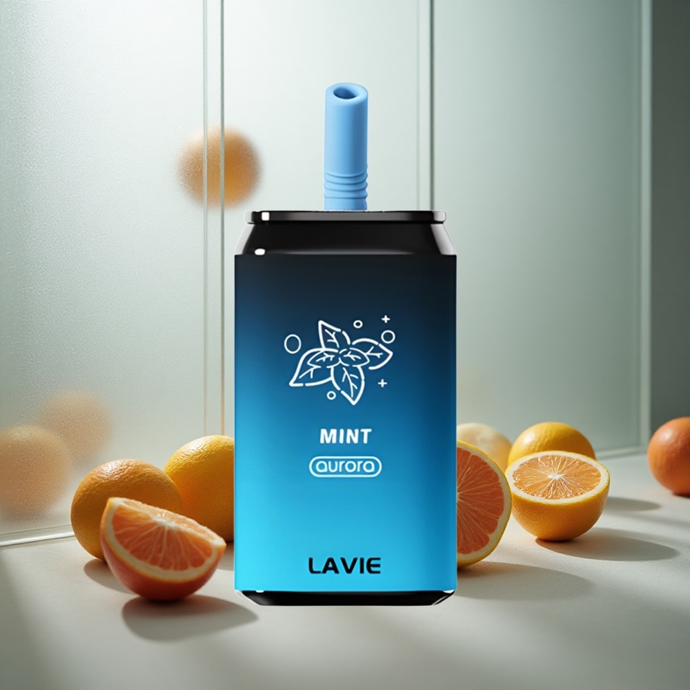 LAVIE Aurora 11000 Pofov Enkratna Vap Mint Teža: 0,095 kg Kapaciteta e-tekočine: 22ML