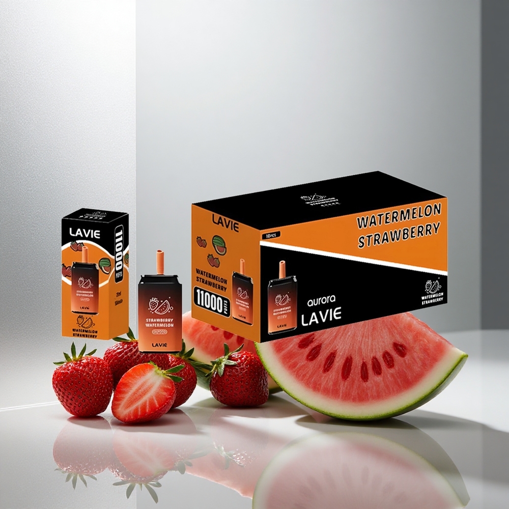 LAVIE Aurora 11000 Puffs Enkratna E-cigareta Jagoda-Lubenica, 22ML, 650mAh
