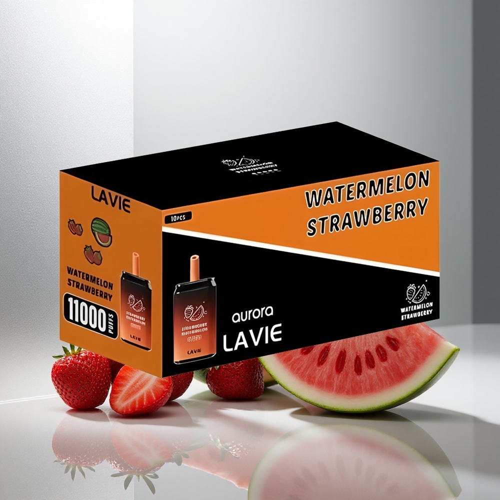 LAVIE Aurora 11000 Puffs Enkratna E-cigareta Jagoda-Lubenica, 22ML, 650mAh