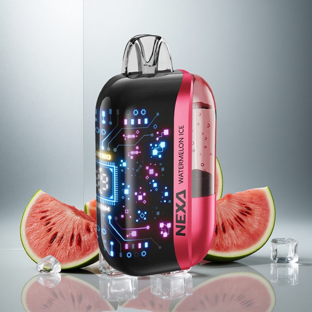 NEXA Ultra 50000 Puffs Enkratna E-cigareta Lubenica Led 20ml 800mAh