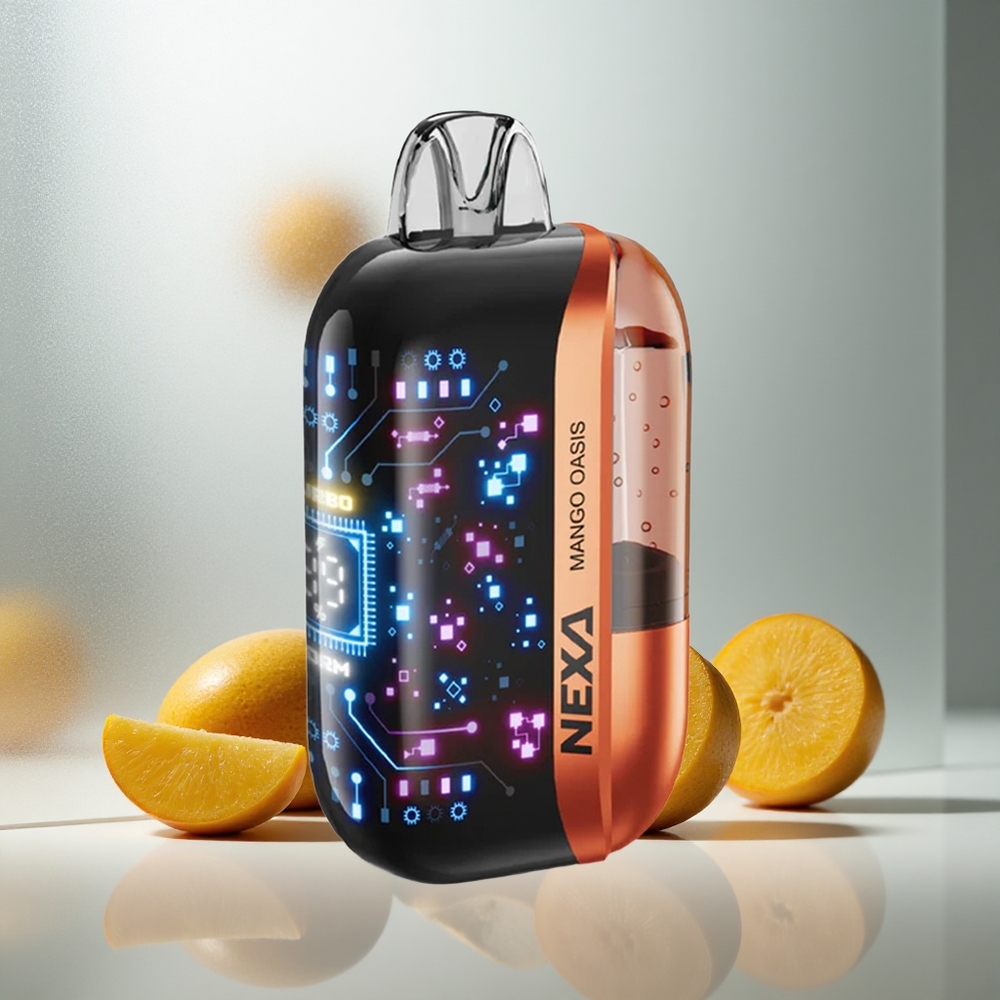 NEXA Ultra 50K Enkratna Vapa Mango Oaza 20ml Prednapolnjena 800mAh Baterija
