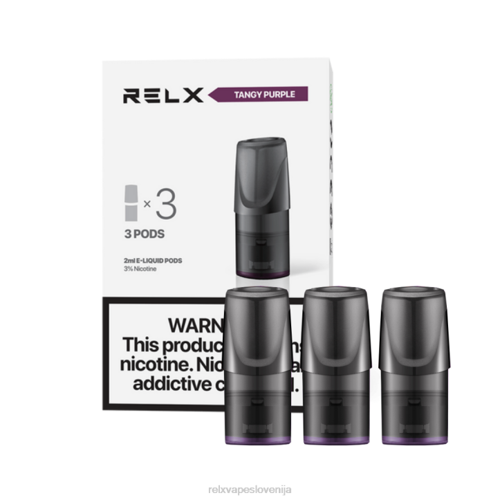 pikantno vijolično-vijolično grozdje - RELX pod nikotin - RELX Classic stroki 60XR132