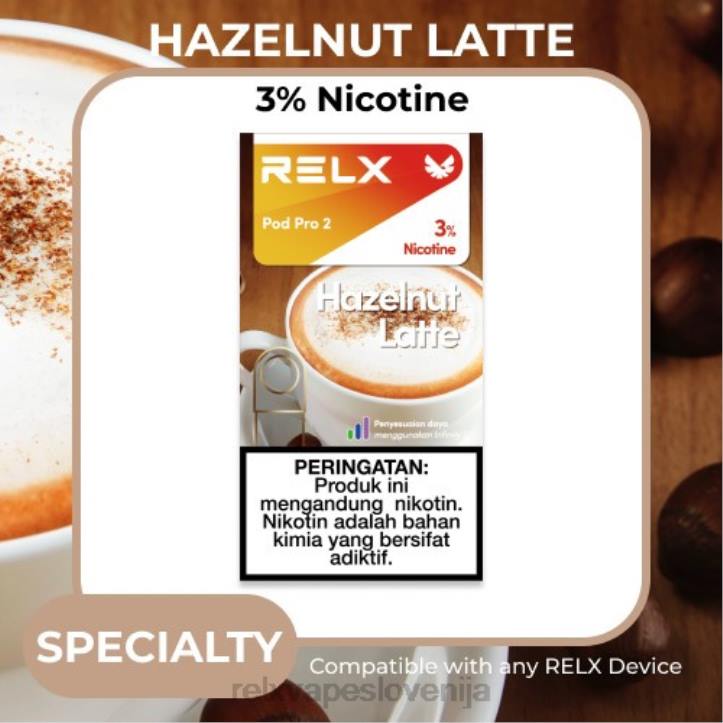 lešnikova latte kava