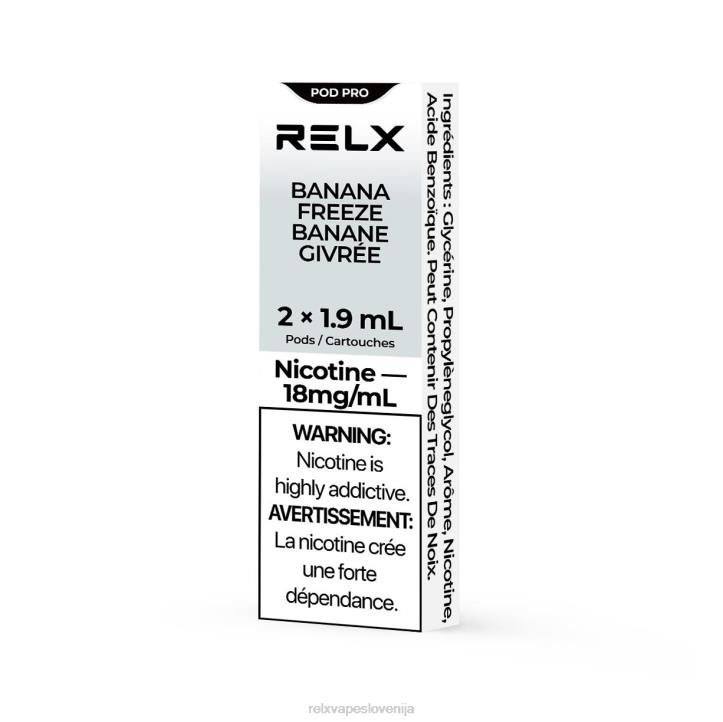 zamrzovanje banan - RELX vape pods - RELX strok pro - 2 stroka 60XR18