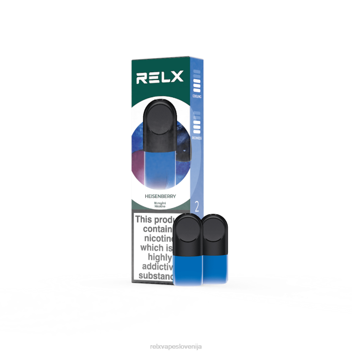 heisenberry - RELX vape review - RELX pod 60XR33