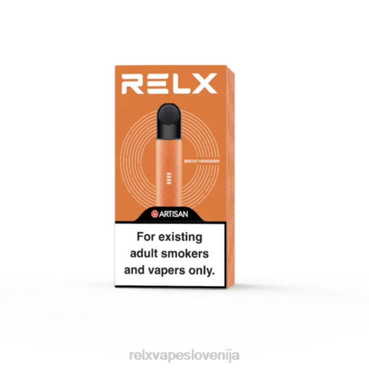 oranžna - RELX vape review - RELX Infinity Plus Artisan napravo 60XR74