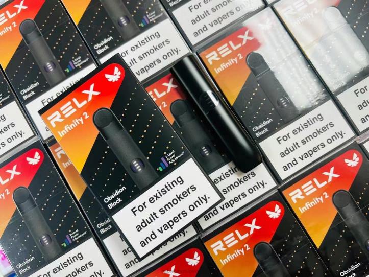 obsidian črna - RELX okusi - RELX Infinity 2 vape naprava 60XR66