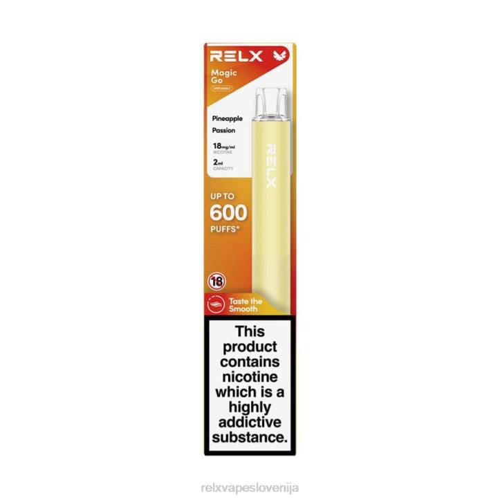 ananasova strast - RELX vape pods - RELX MagicGo ga600 60XR39