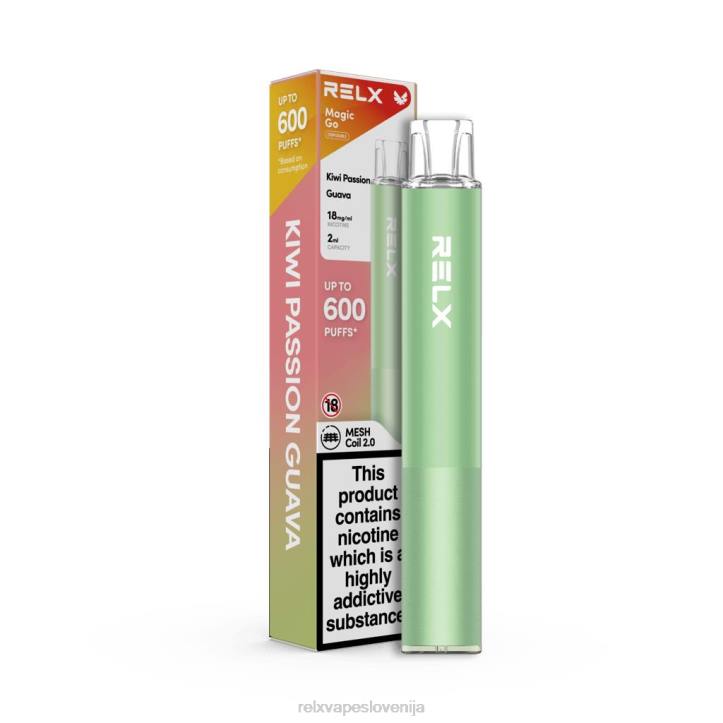 kivi passion guava - RELX vape Ljubljana - RELX MagicGo ga600 60XR48