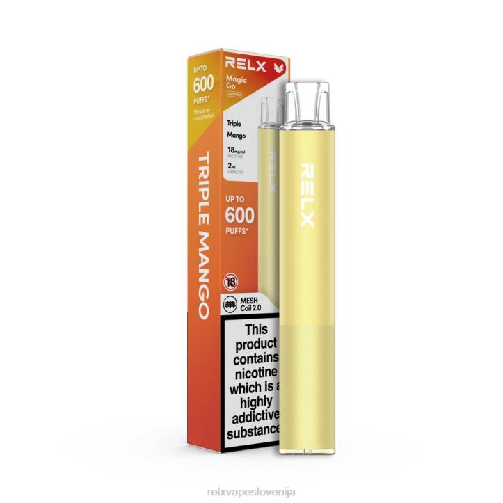 trojni mango - RELX vape Slovenija - RELX MagicGo ga600 60XR47
