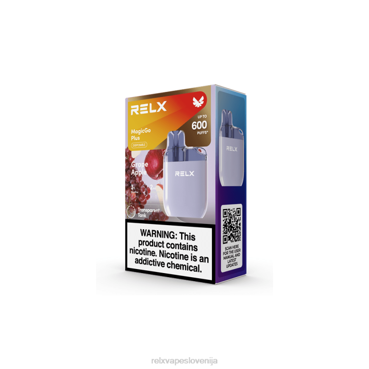 grozdno jabolko - RELX vape Slovenija - RELX MagicGo plus sa600 60XR57