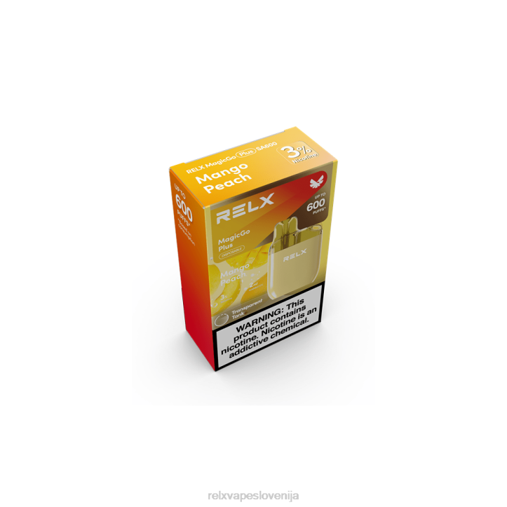 mango breskev - RELX okusi - RELX MagicGo plus sa600 60XR56