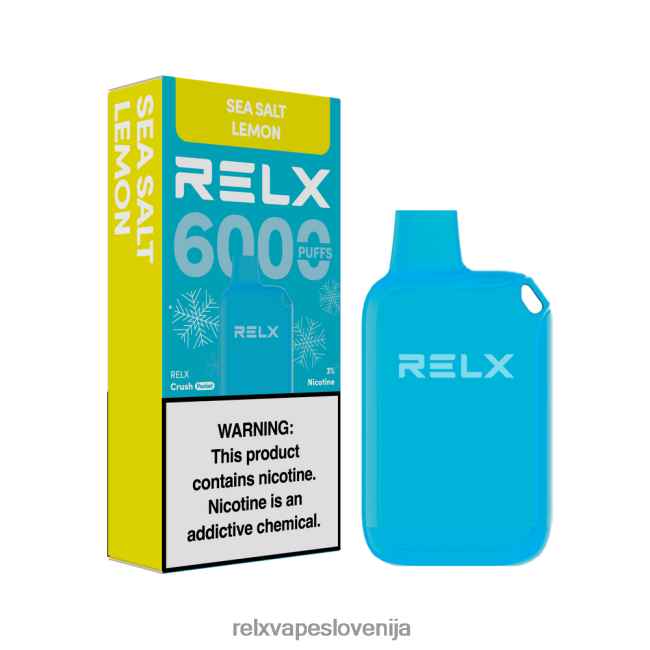 RELX Slovenija - RELX Crush Pocket 6000 ledenih morska sol limona 202FZ611