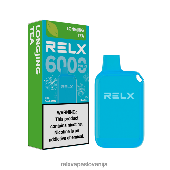 RELX Vape Review - RELX Crush Pocket 6000 ledenih longjing čaj 202FZ69