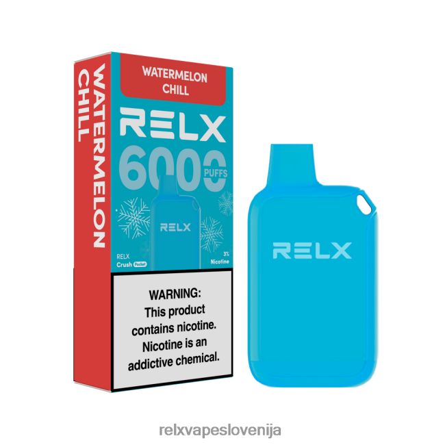 RELX Vape Review - RELX Crush Pocket 6000 ledenih lubenica ohladi 202FZ624